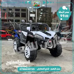  3 سيارة شحن 6 ماتور دفع رباعي مع موسيقى واناره و روموت كنترول و هزاز من المصنع مباشره بأفضل مواصفات ..