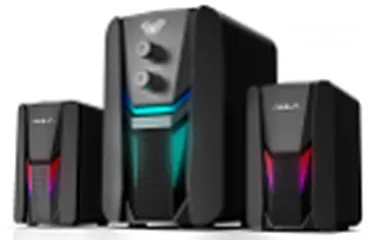  13 سماعات كمبيوتر جيمنغ  مضيئة مميزة  Aula Speaker N-189 Gaming RGB Lights OG