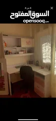  2 غرفة بنات وردي بحالة ممتازه