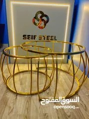  27 طاولات ستانلس ستيل