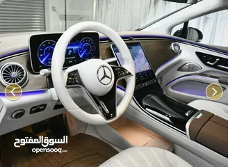  13 مرسيدس بنز EQS 450 + بحالة الوكالة وكفالة الوكالة