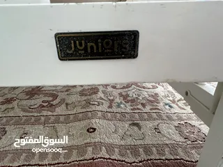  6 سرير أطفال غير مستهلك جونيورز مع الدوشق Juniors unused children's bed with mattress