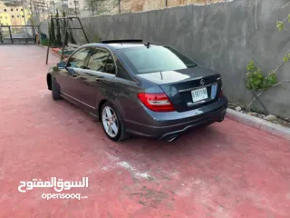  2 مرسيدس AMG c250 موديل 2013 فل الفل إضافات في حالة الوكالة