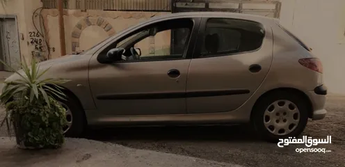  2 بيجو206 مطور1600 مديل2008