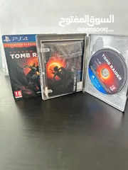  1 Playstation 4 Shadow of The Tomb Raider Limited edition Steelbook