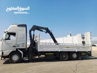  1 Volvo Hiab and lobelt  for rent in oman