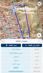  1 بسعر مغري قطعة ارض للبيع  في منطقة الزرقاء/بلدية السخنة الجديدة/حي البتراوي