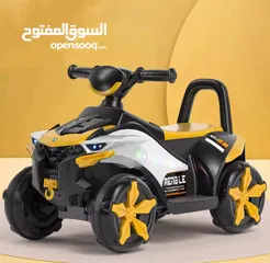  4 أحدث وأقوى وأشيك سيارة أطفال كهربائية فرح طفلك بأحلى هدية   متوفر باللون الأزرق الاكثر طلبا
