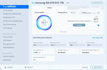  4 للبيع  SSD 1TB SAMSUNG 870 EVO SSD مع SSD 500GB SAMSUNG 850 EVO SSD