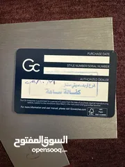  5 ساعه  Gc اصلي  تصنيع سويسرا مكفوله