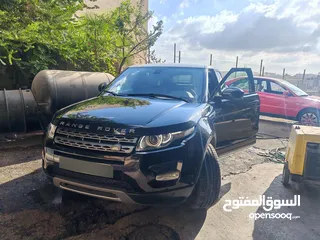  2 Range rover evoque 2015  4x4 لقطة عداده 55 الف