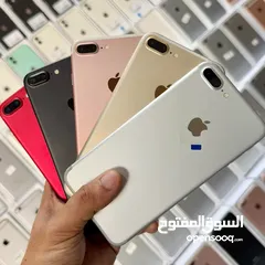  1 على الفحص ايفون 7 بلس جيجا  32 و 128 اصلي بطاريات مشكل هدية كفر ولزقة وشاحن الاصلي