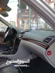  9 مرسيدس للبدل على احدث e200 كرت ابيض 2004