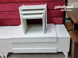  21 طاولة وسط مع 3 صغار ففط  