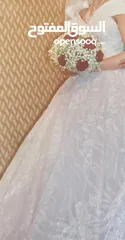  4 فستان عروس ابيض
