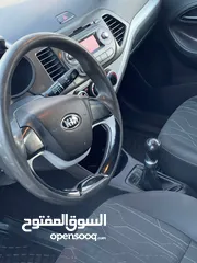  13 كيا بيكانتو 2015 بحالة الوكالة فحص كامل جير عادي  3 جيد 1 دقه على الراس