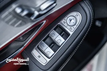  19 Mercedes C200 Amg kit 2015 مميزة جدا،  وارد و بحالة الوكالة