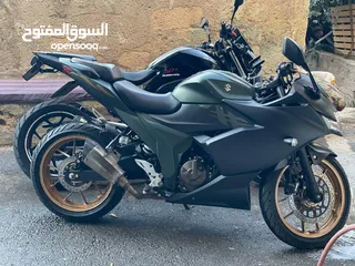  1 سوزوكي جكسر 250 بحاله جيده لا تحتاج إلي اي صيانه