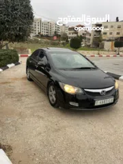  1 هوندا سيفك 2008 مع فتحة اوتوماتيك كاش او دفعه 15 وشيكات مع فرق سعر