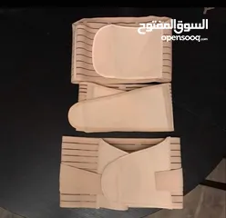  10 مشد النفاس الثلاثي الاصلي  مشد ما بعد الولاده 3 قطع متوفر كل المقاسات مشدات تنحيف