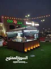  2 كشك متنقل عالي الجودة  Kiosk for business out and indoor