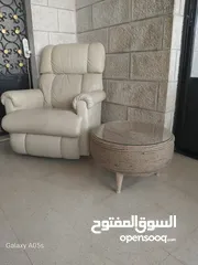  2 طاولات وسط من الاطارات مع حبل الخيش للحديقة وداخل المنزل ، تصميم بسيط وعصري