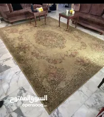  1 سجادة ميرينوس 370x270 مع سجادة صغيرة 120x80