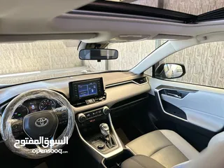  9 تويوتا راف فور 2022 XLE PREMIUM اعلى اعلى صنف بحالة الوكاله فحص7جيد