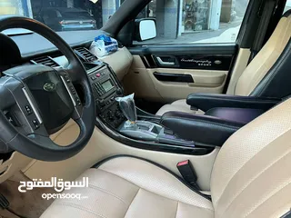  7 رنج روفر Range Rover Sport سبورت Supercharged بحاله الشركة بسعر مغري جدا