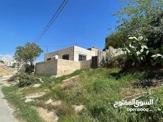  2 بيت مستقل للبيع ارض (حجه) مش قوشان طبربور مع ارض مساحه 745