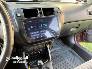  7 هوندا سيفيك تعتبر السياره في وضع جيد جدا من حيث حالتها القياديه  لا يوجد ضربات في الشصي