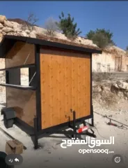  4 كشك متنقل لأصحاب المشاريع الصغيرة