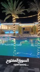  3 شاليه البحر الميت اول الراما جديد وفخم ومميز للايجار اليومي اوشهري او سنوي