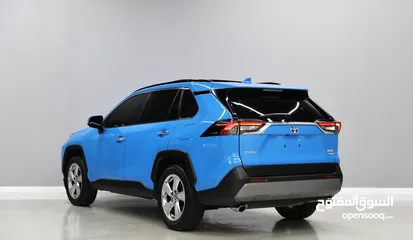  4 2019 Toyota Rav4 Hybrid 2.5L  Accident Free  GCC  Free Insurance + Registration