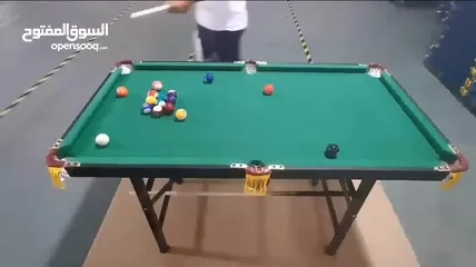  1 بلياردو بقواعد معدنية حجم 4قدم بسعر خاص وحصري