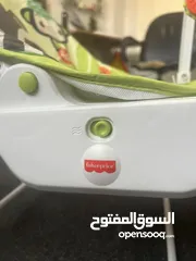  2 مقعد Fisher-Price كرسي للاطفال مستعمل جودة عالية