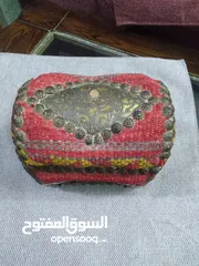  9 صندوق قديم تراثي مطعم نحاس