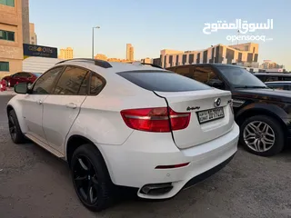  9 BMW X6 , White Color , Year 2011