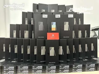  2 سامسونج S24 الترا جديد كفالة الوكيل الرسمي في الأردن Bms بسعر مميز