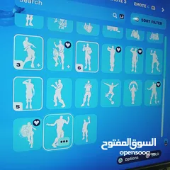  15 حساب فورت فيه رقصة فلس وفيه سيزون 4 كامل وكم سكن زيادة وفيه مظلة ماكو النادرة حقت سيزون 1