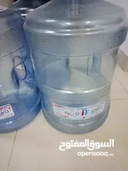  3 زجاجات مياه الواحة