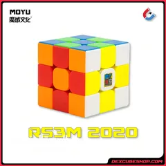  1 MoYu RS3M 2020 3x3 مكعب روبيك اصلي سريع احترافي المكعب السحري