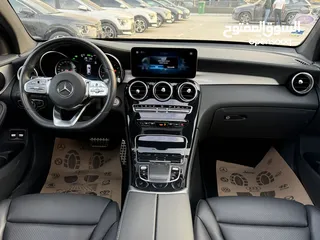  12 مارسيدس GLC 300E ترخيص 2022 محرك 2000 هايبرد  جير أوتوماتيك 333 حصان