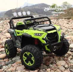  2 BIG BUGGY VOITURE ELECTRIQUE RZR1000 12V 4X4عرض خااااااص   Batterie 12V. Téléco