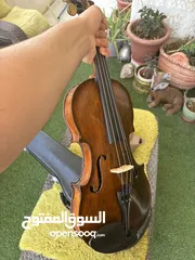  2 كمان احترافي (Violin)  قديم من كمنجات موسيقات القوات المسلحة الجيش العربي
