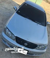  4 نيسان صني 2002 او للبدل على سيارة أحدث مع دفع الفرق كاش