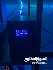  3 كيس + شاشه +ميز + ups+ملحقات