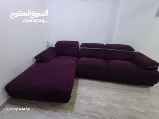  4 L shape sofa