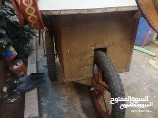  5 عرباية خضار عجلات كبيره