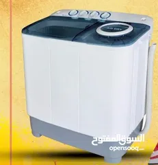  1 غسالة غزال 16 كيلو حوضين كوري تجميع اردني مع مضخة تصريف كفالة لمدة عام بأقل سعر بالمملكة